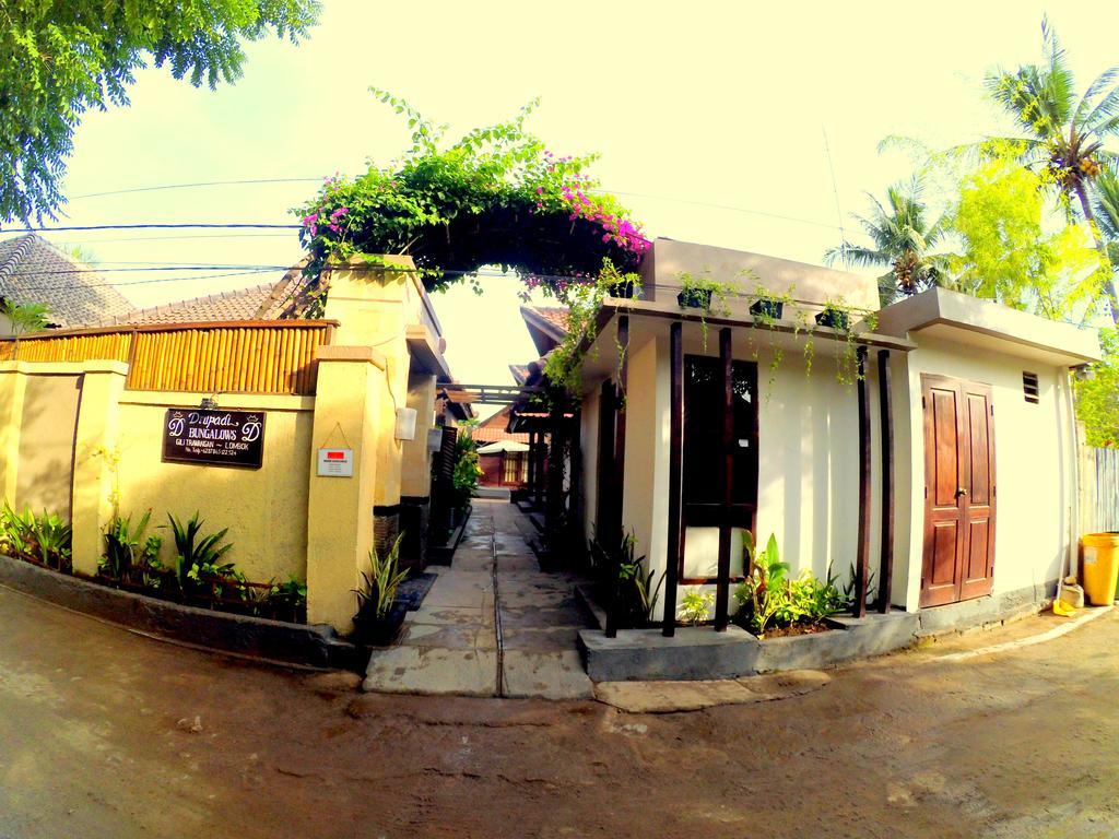 Drupadi Bungalows Gili Trawangan Eksteriør billede