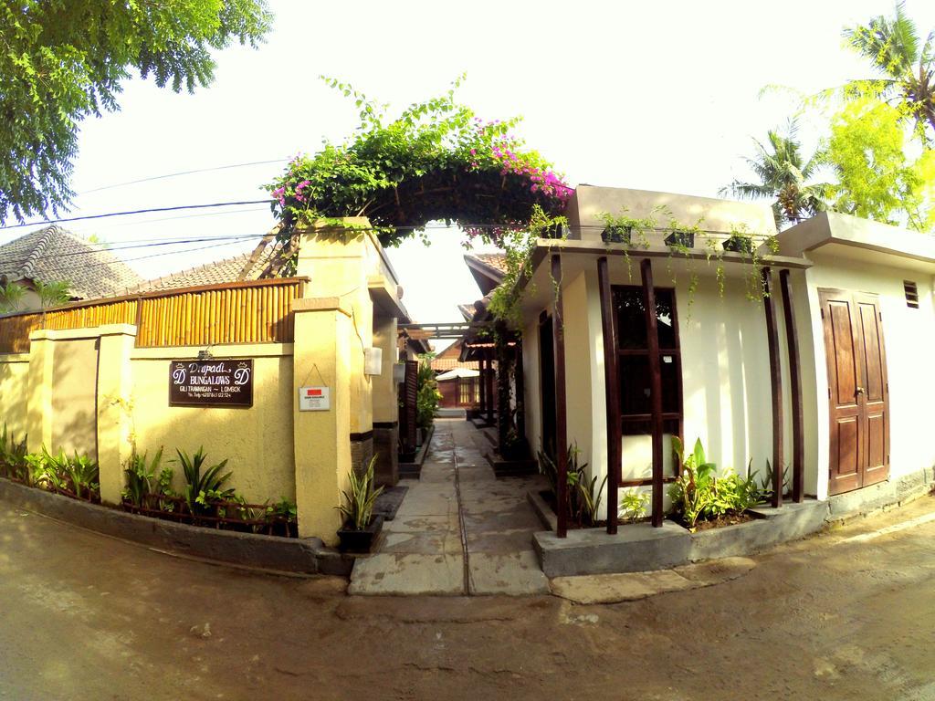 Drupadi Bungalows Gili Trawangan Eksteriør billede