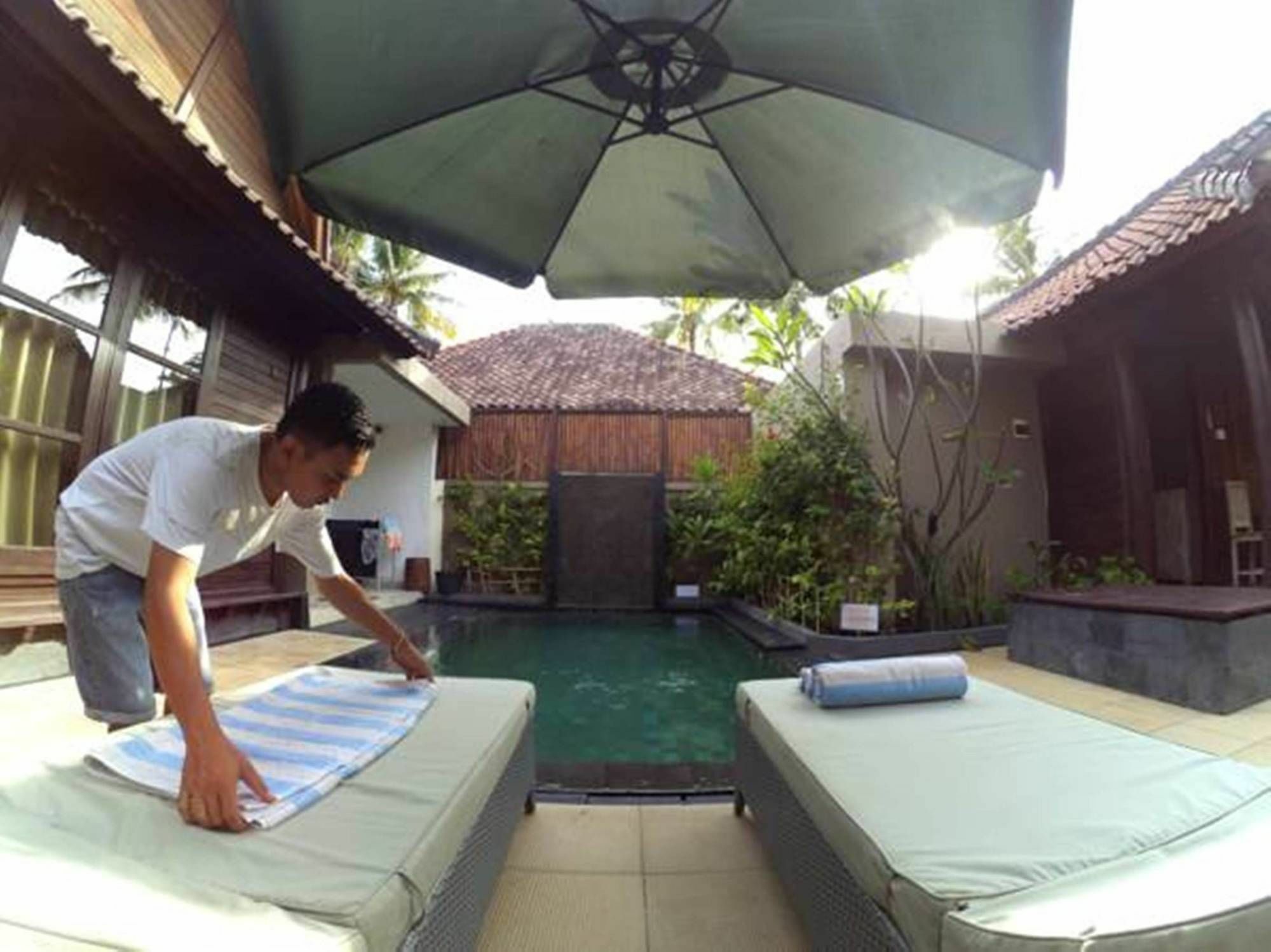Drupadi Bungalows Gili Trawangan Eksteriør billede