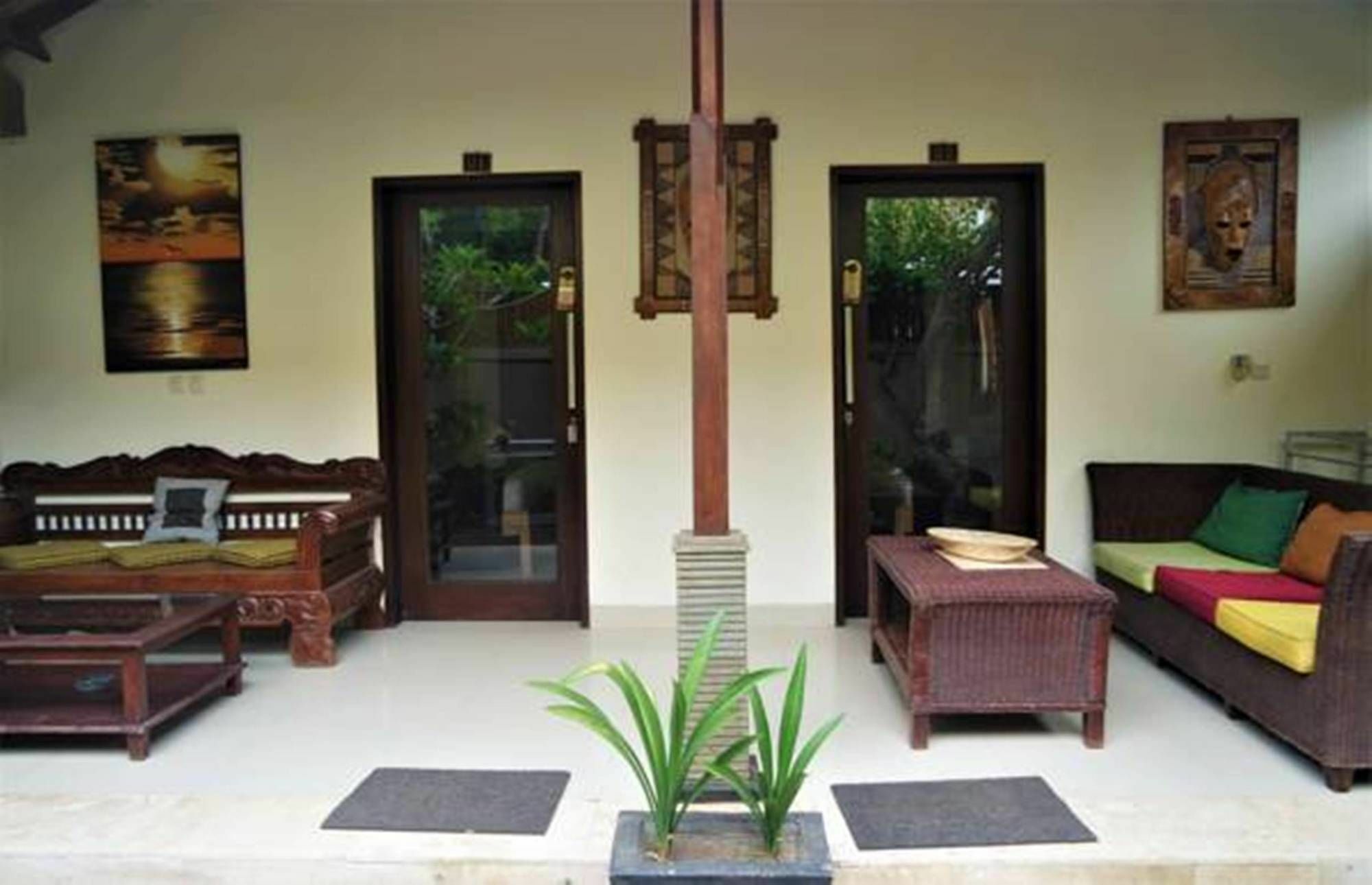 Drupadi Bungalows Gili Trawangan Eksteriør billede